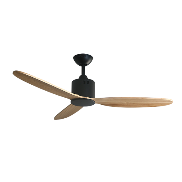 พัดลมเพดาน MR.KEN รุ่น CAN Solid Wood 52" DR DC Motor ใบพัดไม้แท้ พร้อมรีโมทคอนโทรล